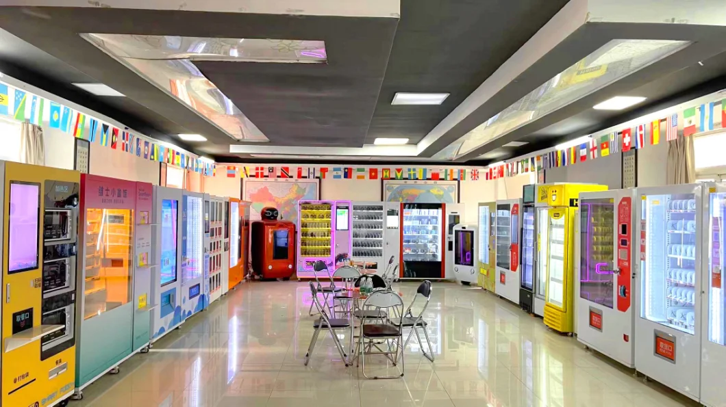 Dessert Vending Machine Strawberry Chessecake Vending Machine with Elevator and Big Touch Screen