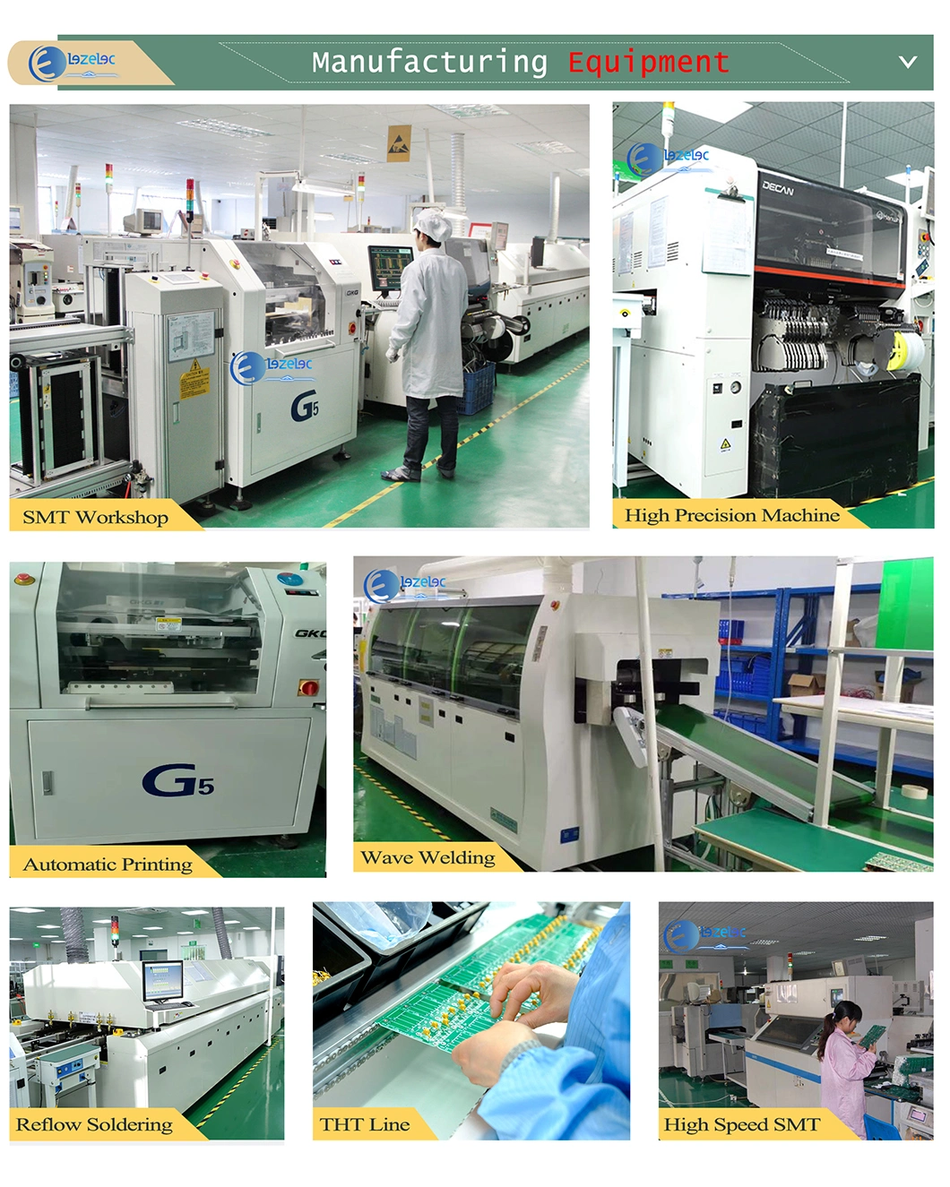 Printed Circuit Board Manufacturing PCBA Assembly - Basic Customization Components SMT/Tht/DIP/Testing/OEM/ODM