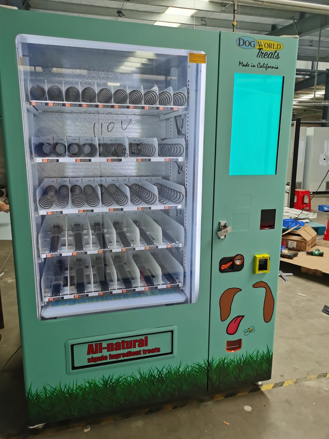 Focusvend Big Touch Screen Vending Machining for Fresh Food