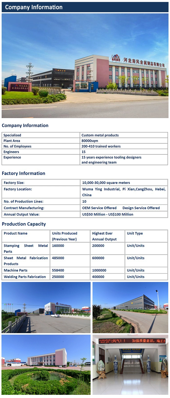 Carbon Steel Galvanized Stamping Parts OEM / ODM China Factory