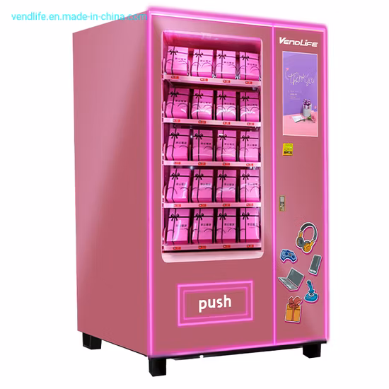 Ropa personalizada Personalizar Logo Colorido Pestañas Maquillaje Maquillaje Endlife Máquina expendedora para pelucas